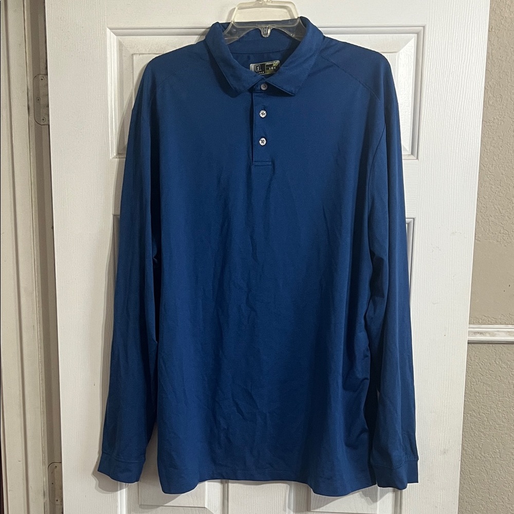 Men’s Long Sleeve PGA Tour Golf Shirt